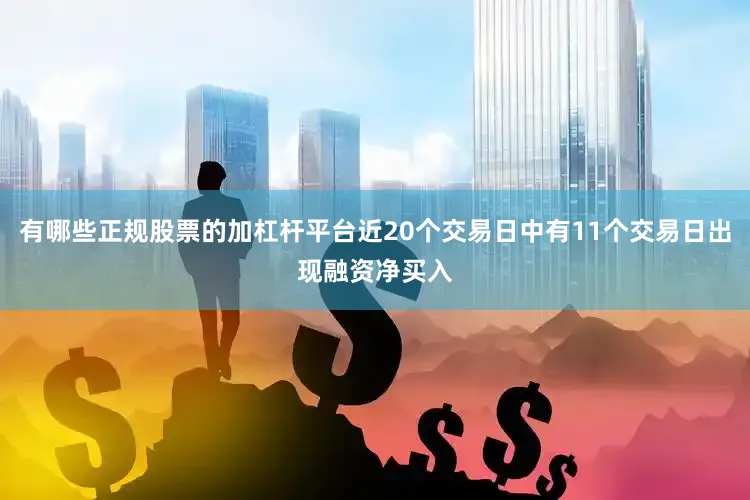有哪些正规股票的加杠杆平台近20个交易日中有11个交易日出现融资净买入